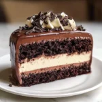 Chocolate Mousse Layer Cake