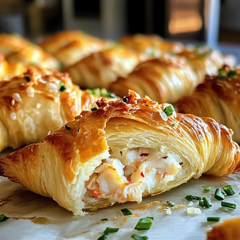 Crab Crescent Bites