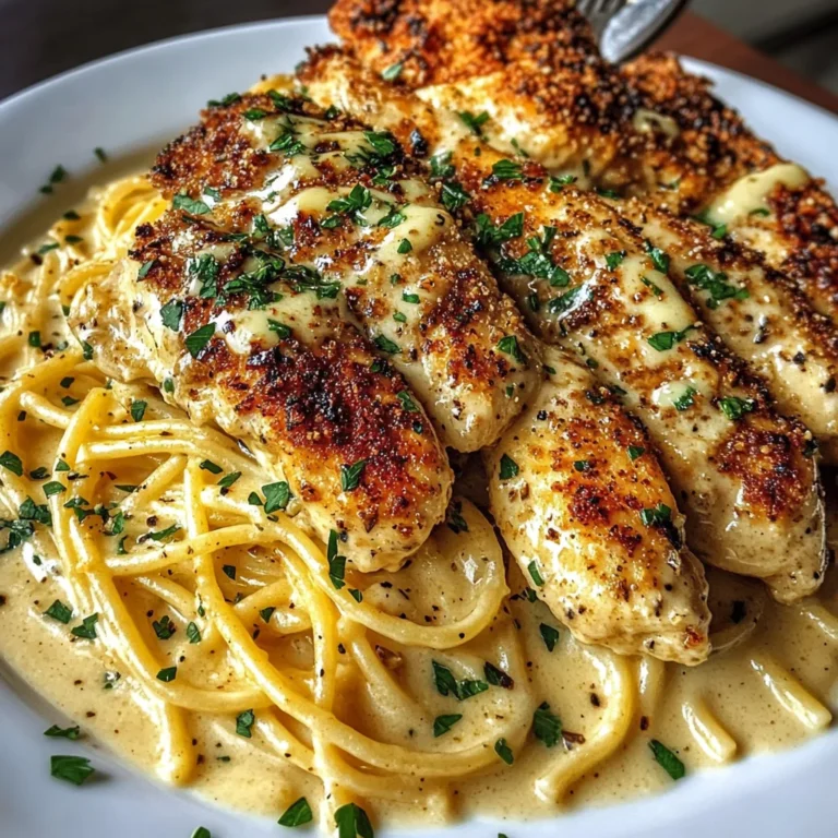 Creamy Cajun Chicken Spaghetti