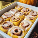 Homemade Pumpkin Chai Cinnamon Rolls