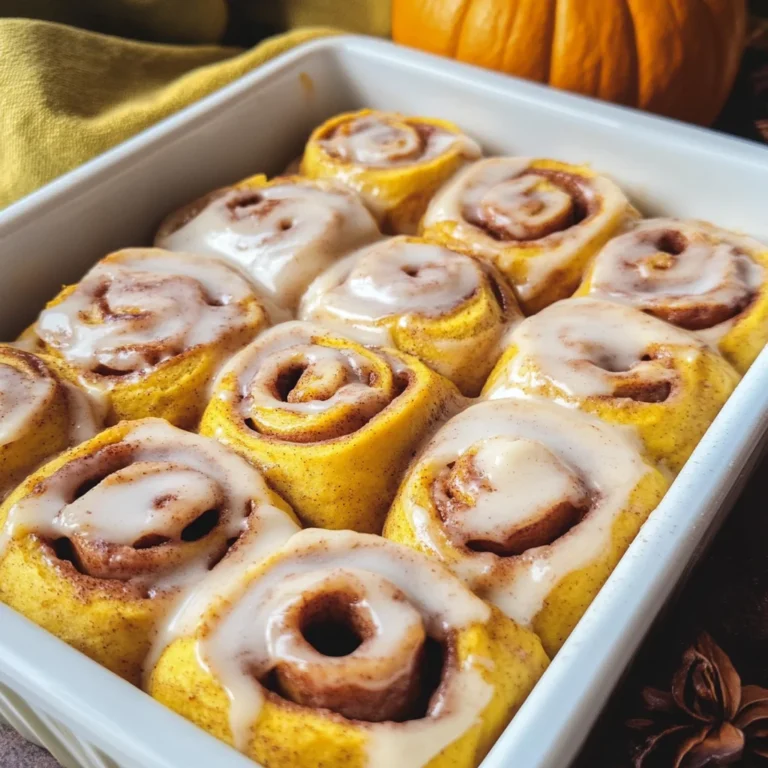 Homemade Pumpkin Chai Cinnamon Rolls