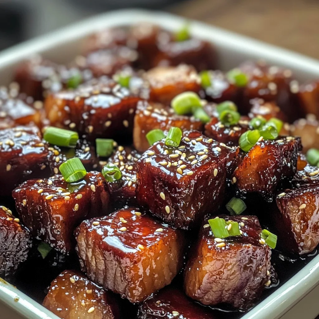 Sticky Chinese beef belly
