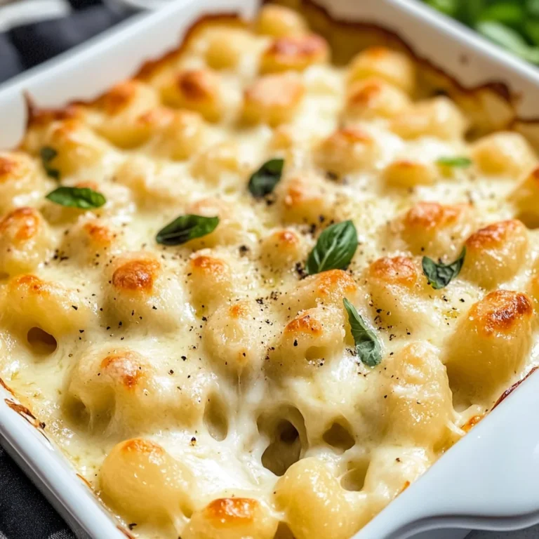 Tasty Baked Gnocchi Mac and Cheese