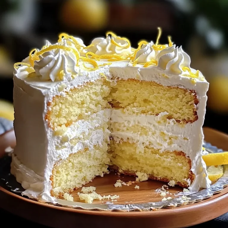 Top 1 Italian Lemon Cream Cake : Irresistible and Luscious