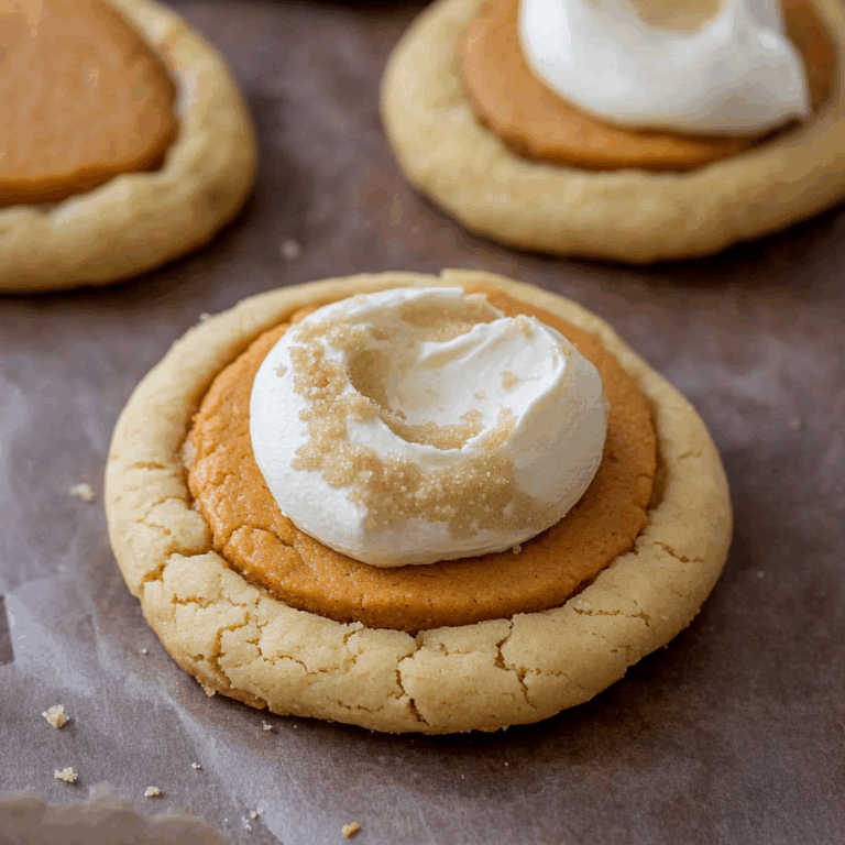Crumbl pumpkin pie cookies
