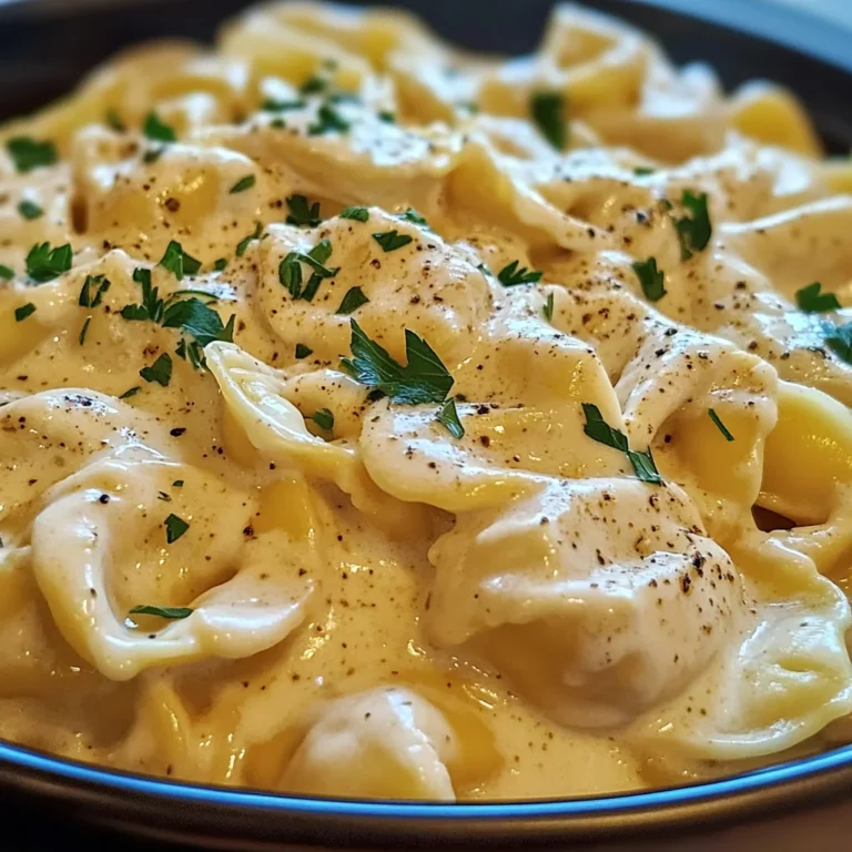 Crockpot Chicken Alfredo Tortellini: A Creamy Delight You’ll Love!