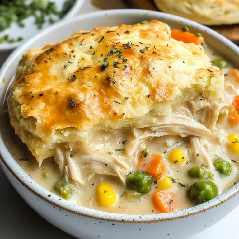 Easy Slow Cooker Chicken Pot Pie