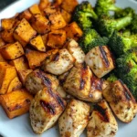 Grilled Chicken & Roasted Sweet Potato Power Plate