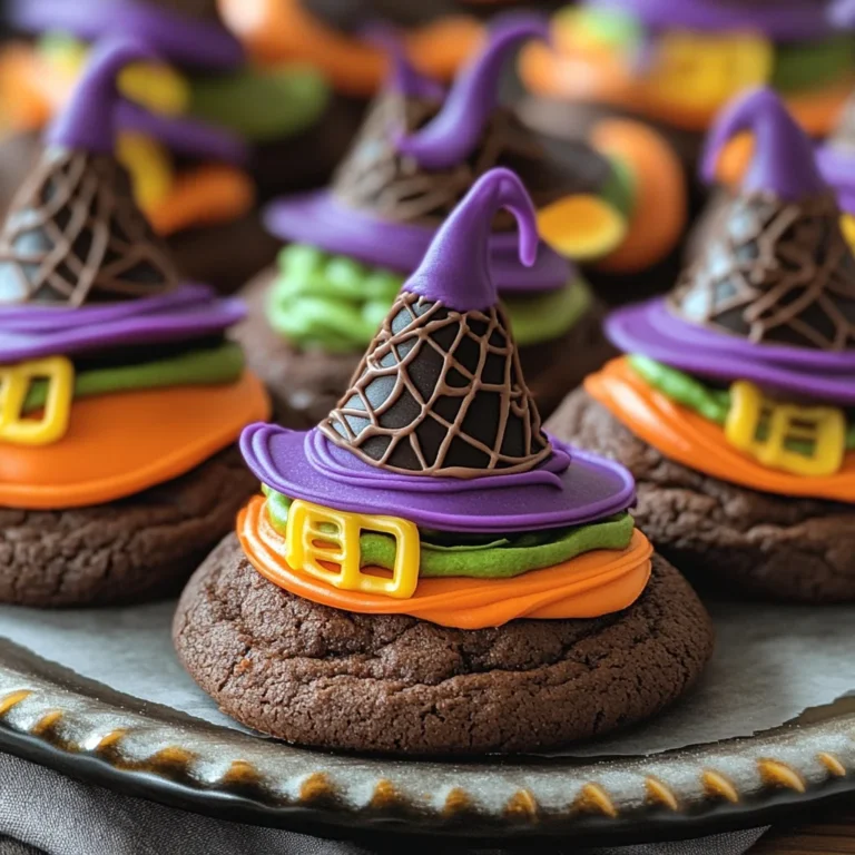 Halloween Witch Hat Cookies