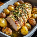 Herb-Roasted Chicken Breast with Baby Potatoes