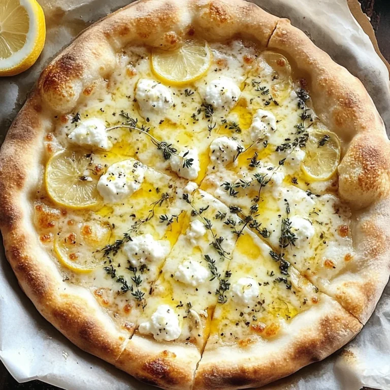 Lemon Pizza