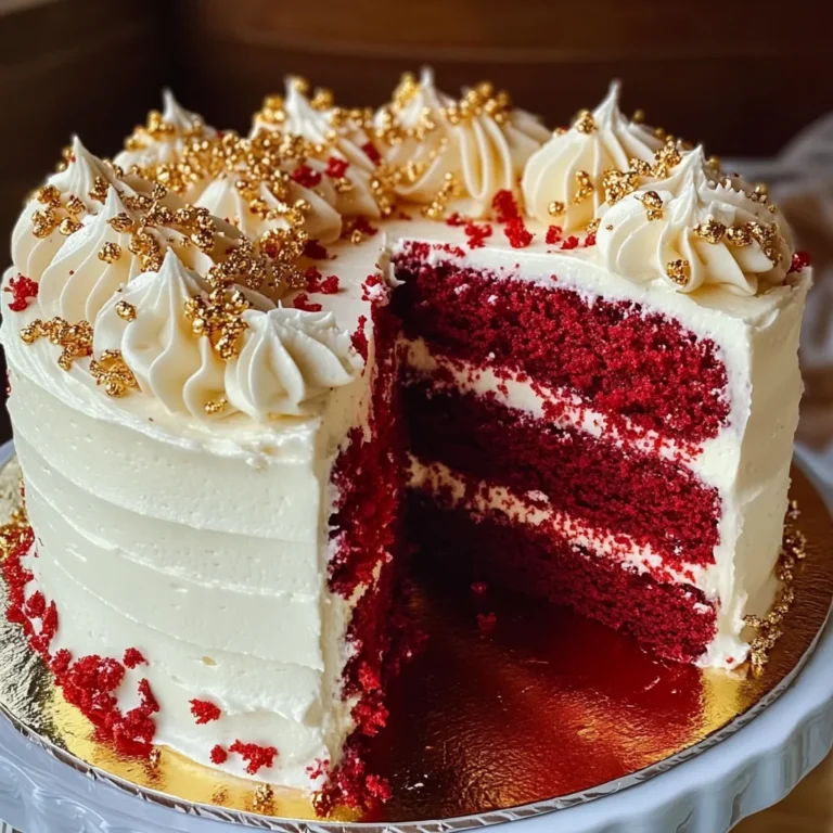 Red Velvet Cake with Cream Cheese Buttercream