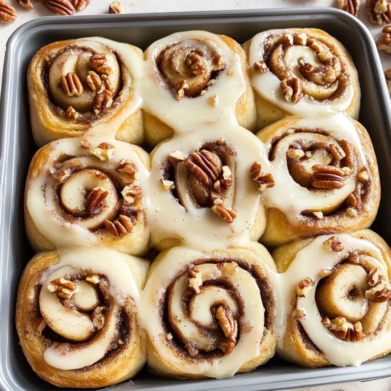 Soft-Baked Apple Cinnamon Rolls