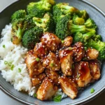 Teriyaki Chicken and Broccoli Bowl