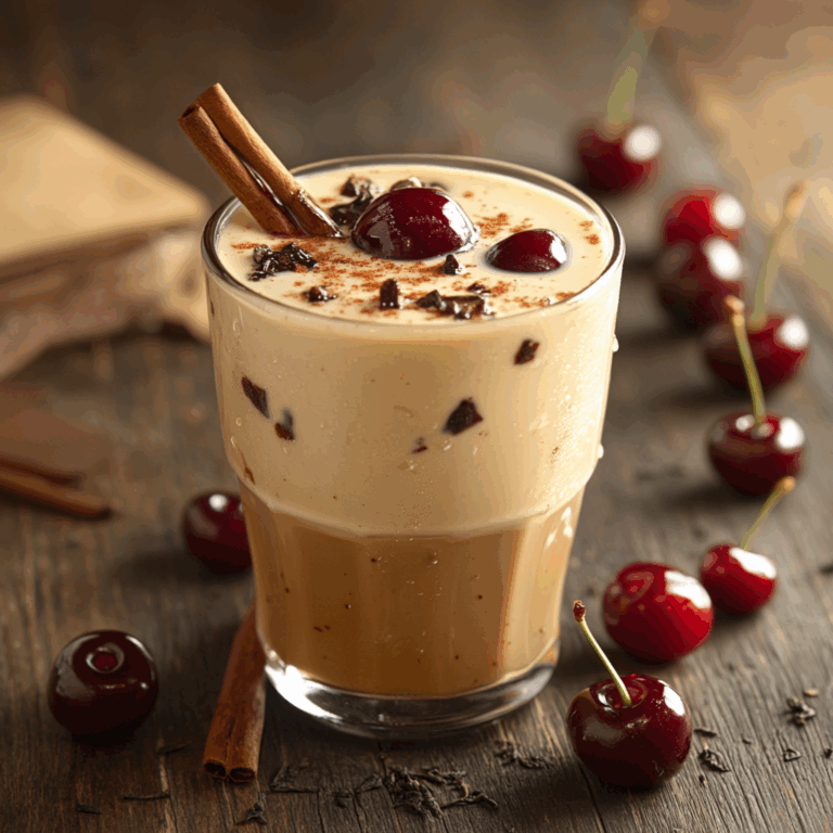 Cherry Earl Grey Milk Tea