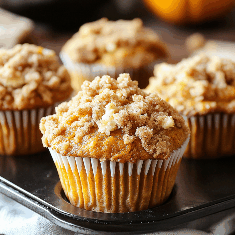 Amazing Spiced Pumpkin Streusel Muffins: 280-Calorie Delight