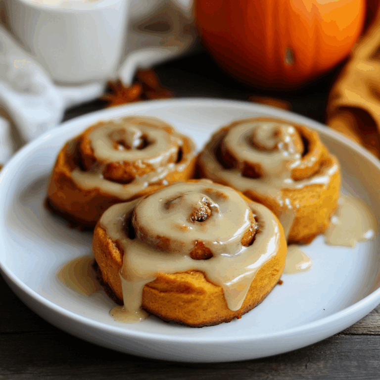 Pumpkin Cinnamon Rolls