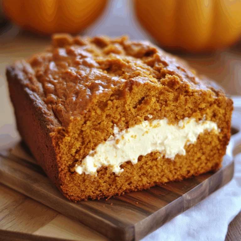 Pumpkin Cream Cheese Bread