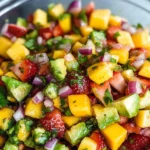 Avocado Strawberry Mango Salsa