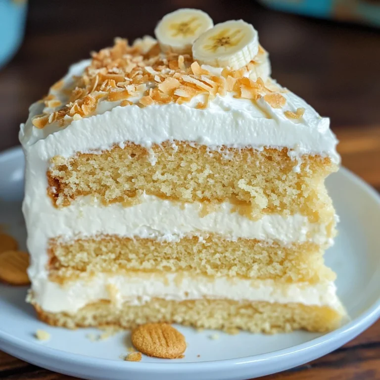 Banana Pudding Layer Cake