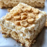 Banana Pudding Rice Krispie Treats