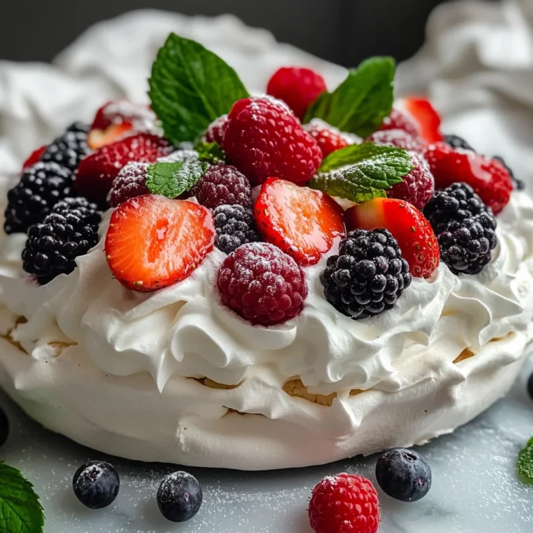 Berry Pavlova