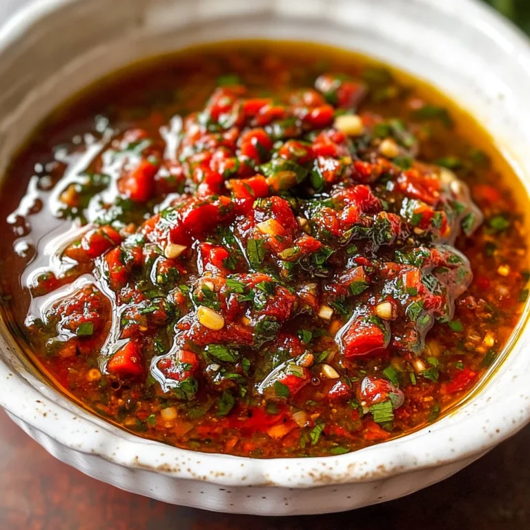 Chimichurri Rojo