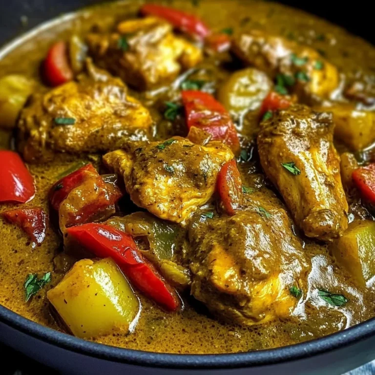 Creamy Jamaican Chicken Curry with Coconut & Spice