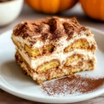Creamy Pumpkin Tiramisu (w/ Pumpkin Spice)