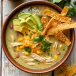 Green Chicken Enchilada Soup