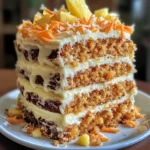 Hawaiian Carrot Pineapple Cake – A Tropical Twist on a Classic Favorite