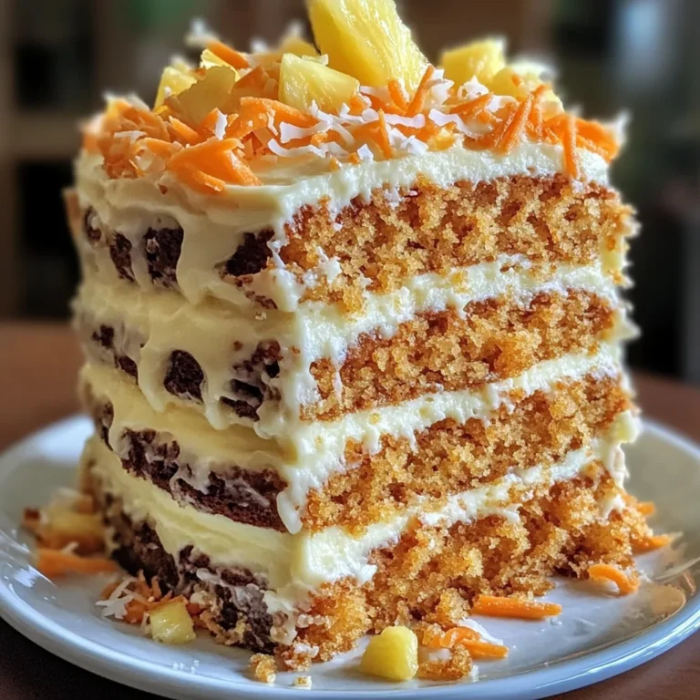 Hawaiian Carrot Pineapple Cake – A Tropical Twist on a Classic Favorite