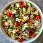 Healthy Greek Pasta Salad