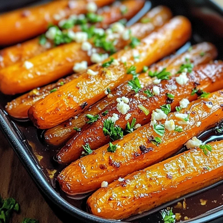 Maple Dijon Roasted Carrots