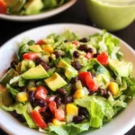 Mexican Chopped Salad with Honey-Lime Dressing