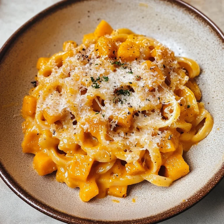 Roasted Pumpkin & Garlic Pasta