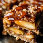 Salted Caramel Apple Pie Bars