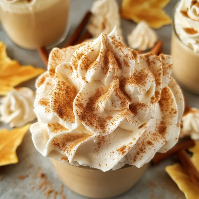 Starbucks Pumpkin Spice Whipped Cream