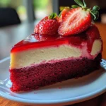 Strawberry Red Velvet Cheesecake