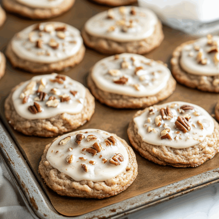 Maple Brown Sugar Cookies