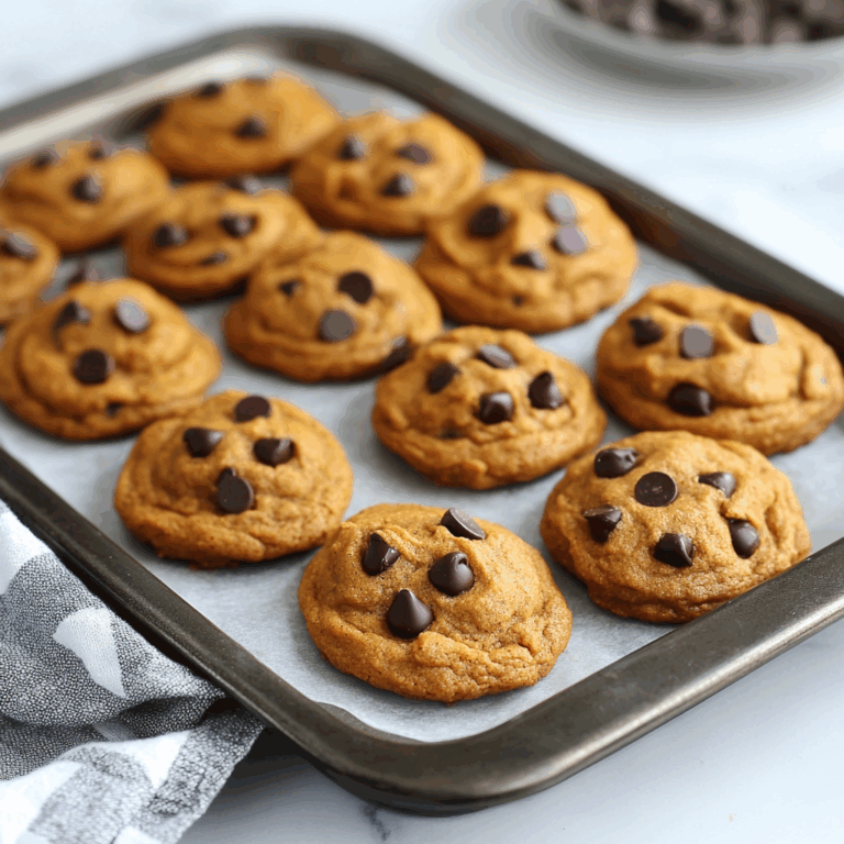Pumpkin Chocolate Chip Cookies