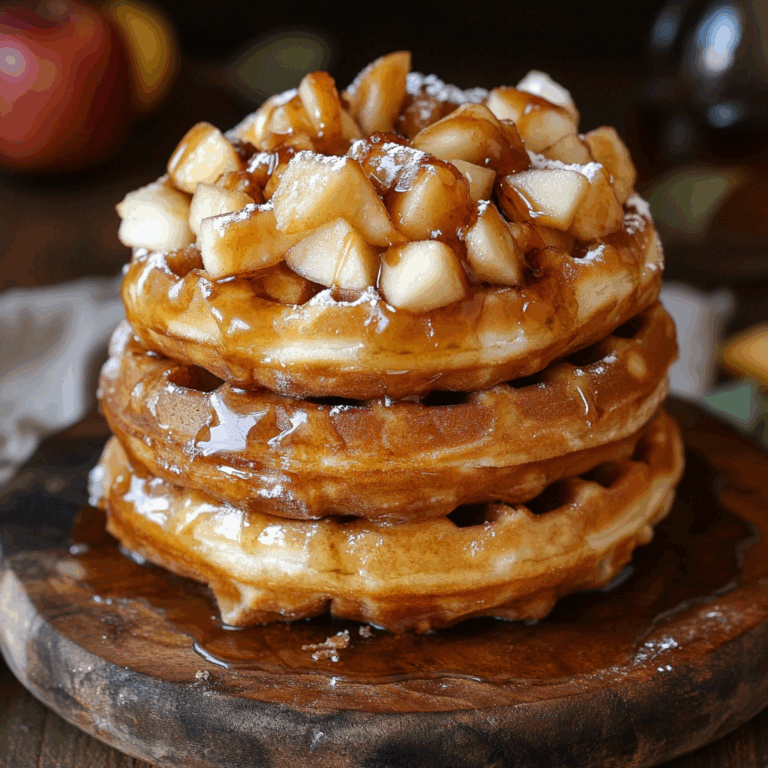 Apple Fritter Waffle Donuts: The Irresistible Mashup You Never Knew You Needed