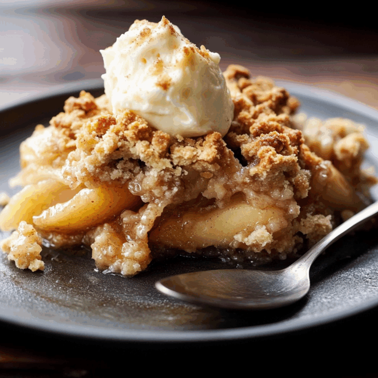 Classic Apple Crumble