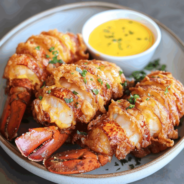 Crispy Fried Lobster Tails