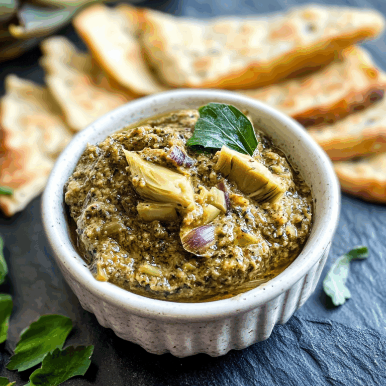 Easy Artichoke Tapenade