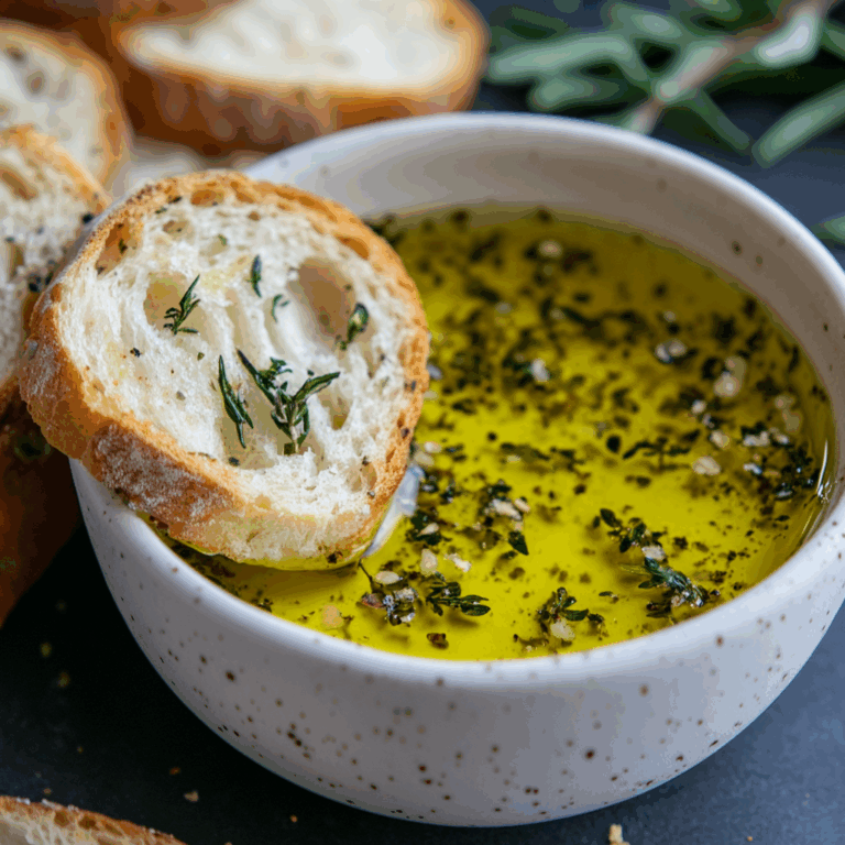 Easy Olive Oil Bread Dip