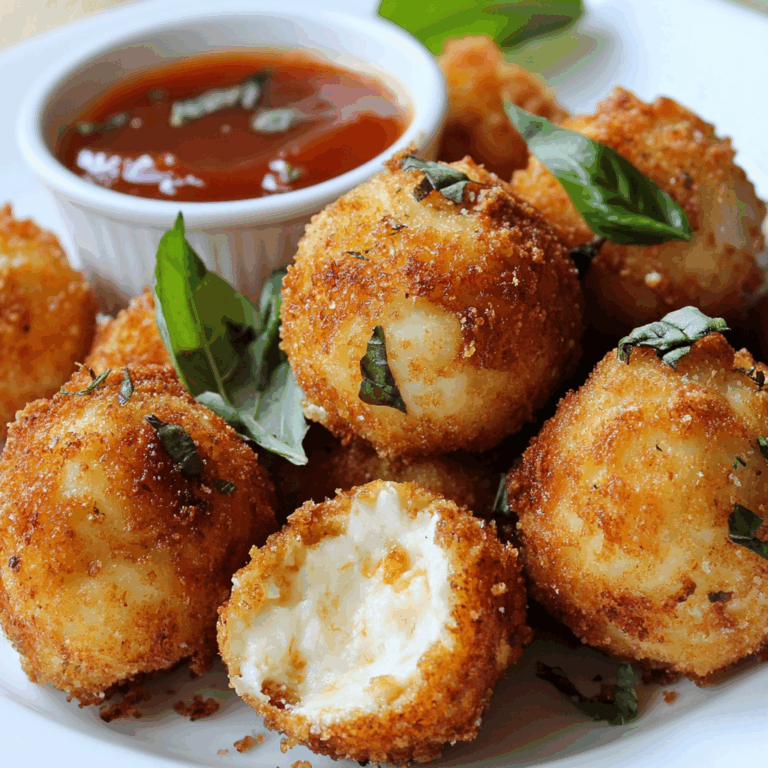 Fried Mozzarella Balls