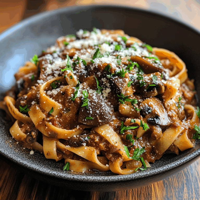 Mushroom Ragu