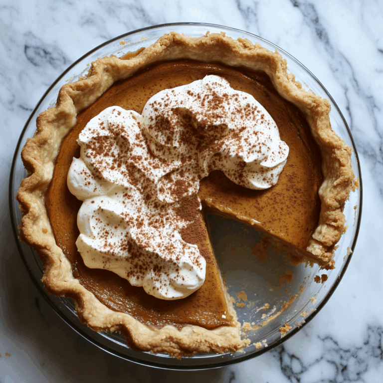 Pumpkin Mascarpone Pie